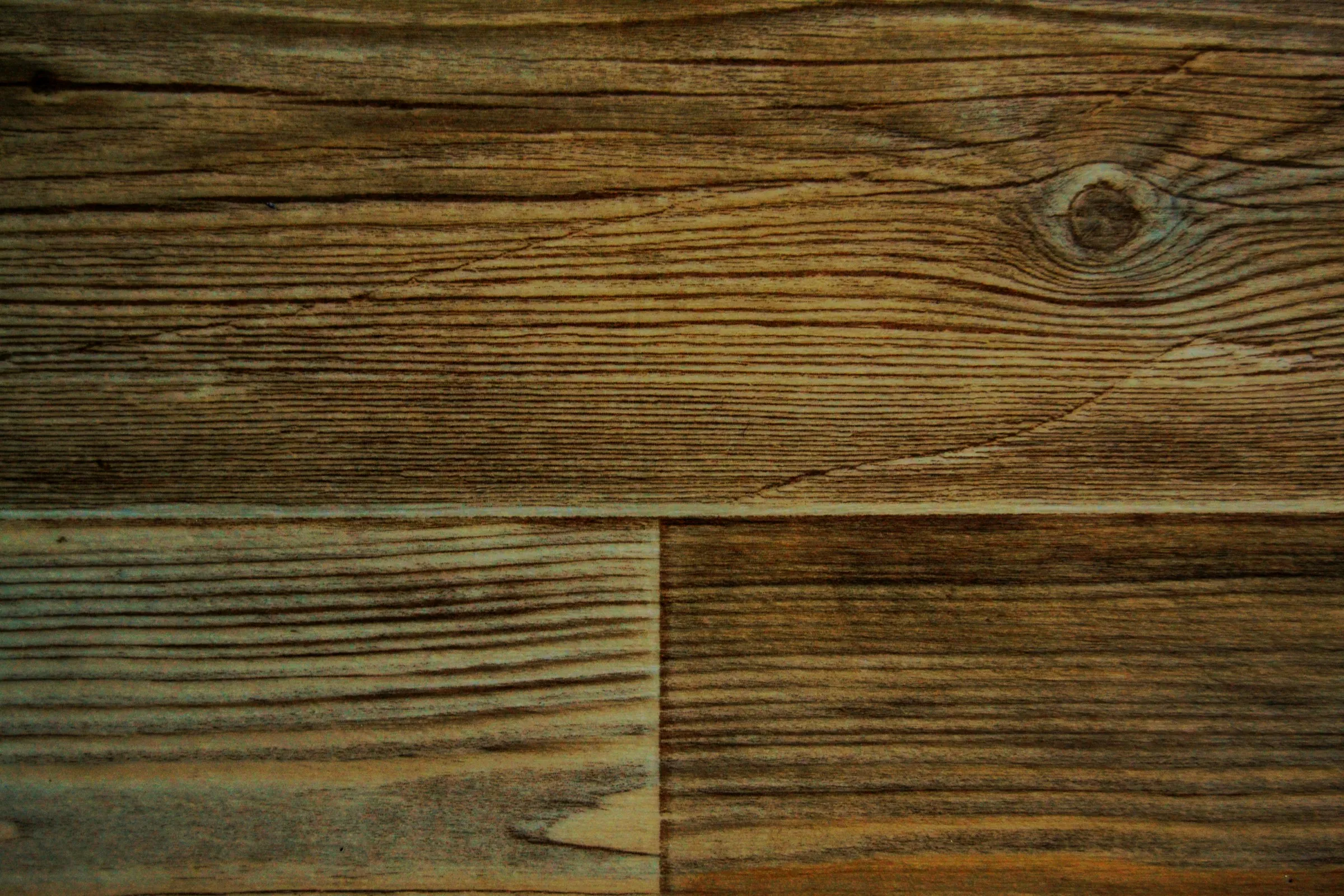 Wide-plank hardwood flooring catching cool morning light across the grain.